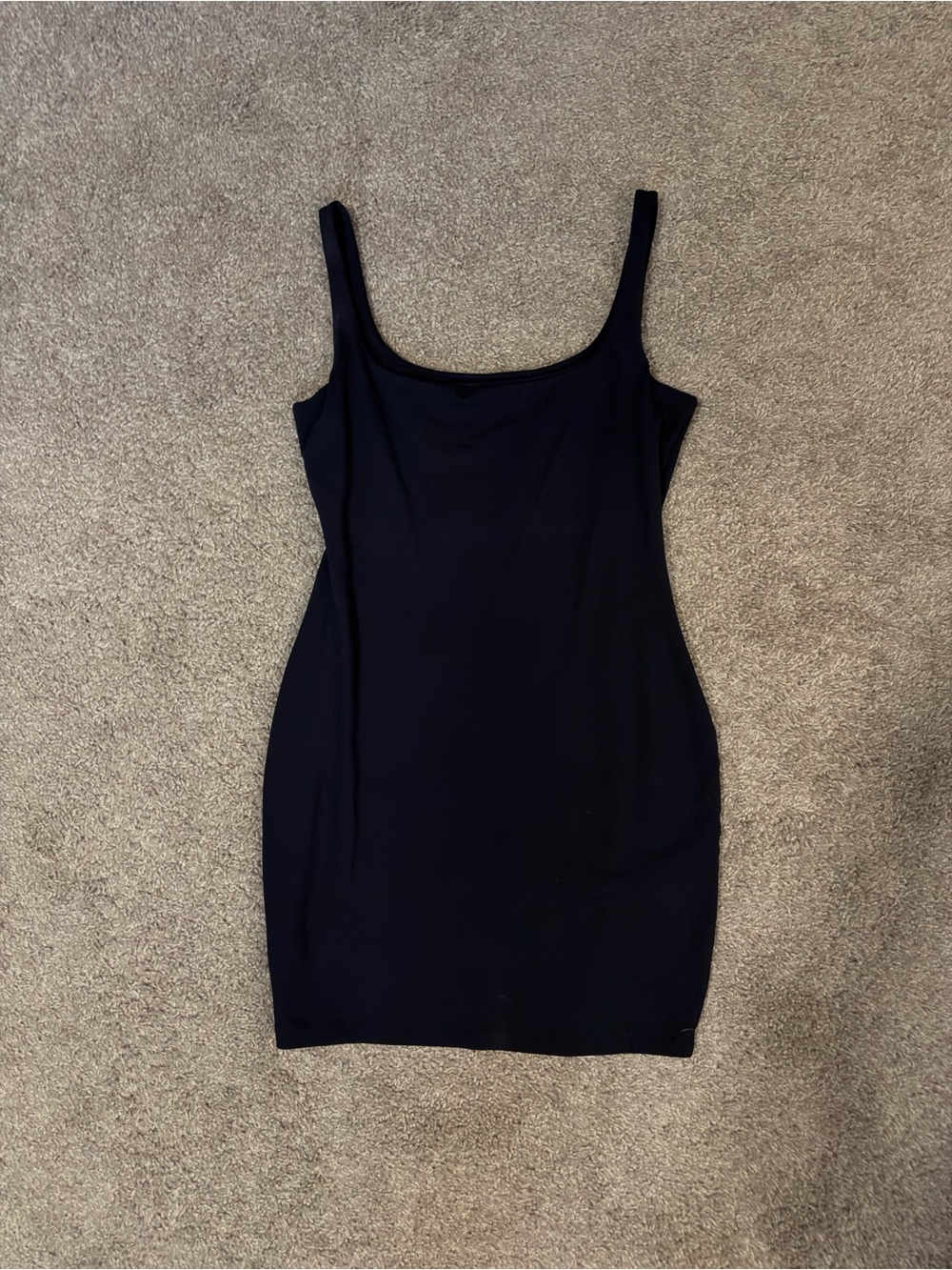Susana Monaco navy Scoop-Neck Bodycon Mini Dress
